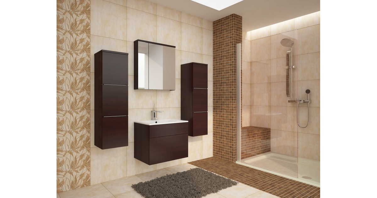 modern fürdőszoba, fürdőszoba bútor, fürdőszoba bútor LED, tükrös fürdőszoba szekrény,